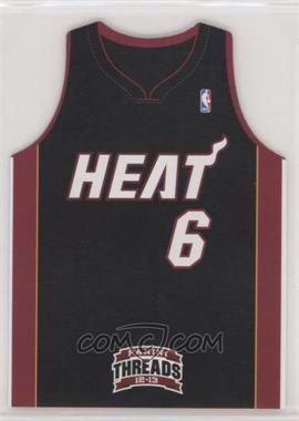 2012-13 Panini Threads - Team Threads Die-Cut #4 - LeBron James