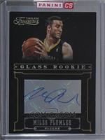 Glass Rookie Autographs - Miles Plumlee [Uncirculated] #/25