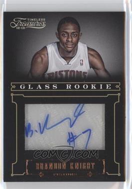 2012-13 Panini Timeless Treasures - [Base] #160 - Glass Rookie Autographs - Brandon Knight /476