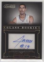 Glass Rookie Autographs - Gustavo Ayon #/499