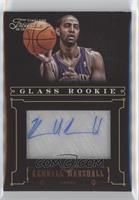 Glass Rookie Autographs - Kendall Marshall [EX to NM] #/499