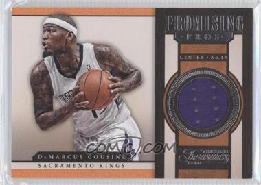 2012-13 Panini Timeless Treasures - Promising Pros Materials #7 - DeMarcus Cousins /149