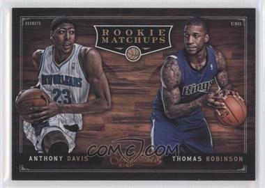 2012-13 Panini Timeless Treasures - Rookie Matchups #2 - Anthony Davis, Thomas Robinson /99