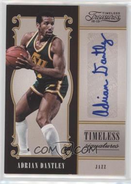 2012-13 Panini Timeless Treasures - Timeless Signatures #47 - Adrian Dantley /99