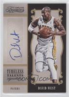 David West #/99