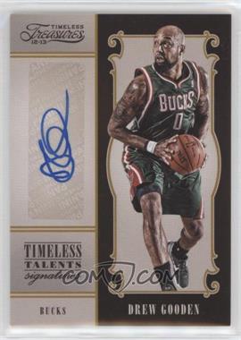 2012-13 Panini Timeless Treasures - Timeless Talents Signatures #48 - Drew Gooden /199