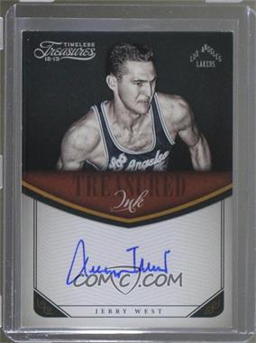 2012-13 Panini Timeless Treasures - Treasured Ink #26 - Jerry West /25