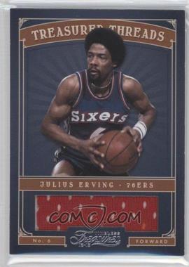 2012-13 Panini Timeless Treasures - Treasured Threads #23 - Julius Erving /25