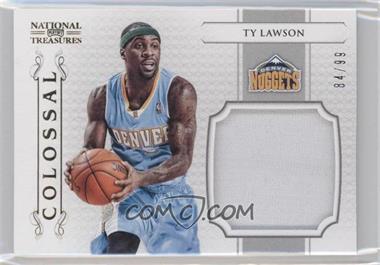 2012-13 Playoff National Treasures - Colossal Materials #6 - Ty Lawson /99