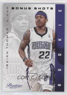 2012-13 Prestige - [Base] - Bonus Shots Black #157 - Isaiah Thomas /10