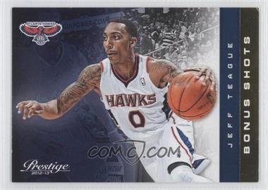 2012-13 Prestige - [Base] - Bonus Shots Gold #127 - Jeff Teague /249