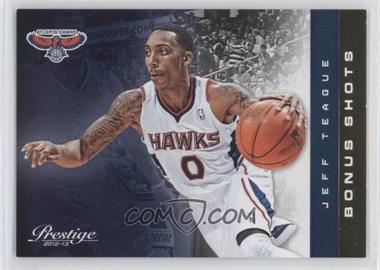 2012-13 Prestige - [Base] - Bonus Shots Gold #127 - Jeff Teague /249