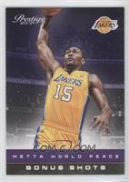 Metta World Peace #/249