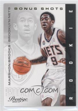 2012-13 Prestige - [Base] - Bonus Shots Gold #154 - MarShon Brooks /249