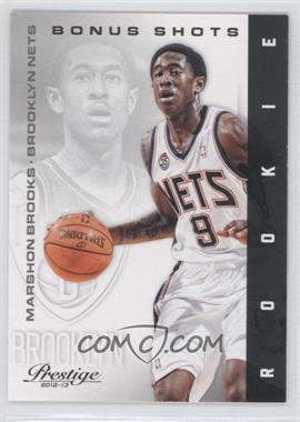 2012-13 Prestige - [Base] - Bonus Shots Gold #154 - MarShon Brooks /249