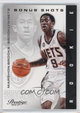 2012-13 Prestige - [Base] - Bonus Shots Gold #154 - MarShon Brooks /249