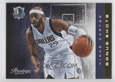 2012-13 Prestige - [Base] - Bonus Shots Gold #24 - Vince Carter /249