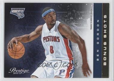 2012-13 Prestige - [Base] - Bonus Shots Gold #57 - Ben Gordon /249