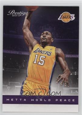 2012-13 Prestige - [Base] #144 - Metta World Peace