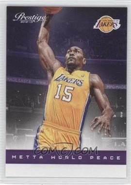 2012-13 Prestige - [Base] #144 - Metta World Peace