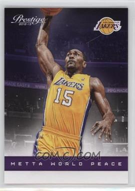 2012-13 Prestige - [Base] #144 - Metta World Peace