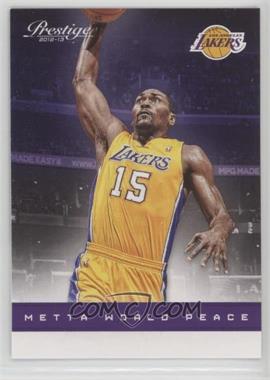 2012-13 Prestige - [Base] #144 - Metta World Peace