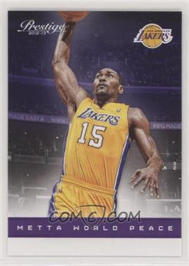 2012-13 Prestige - [Base] #144 - Metta World Peace