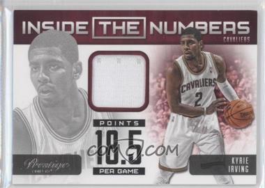 2012-13 Prestige - Inside the Numbers Materials #32 - Kyrie Irving