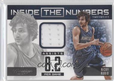 2012-13 Prestige - Inside the Numbers Materials #5 - Ricky Rubio