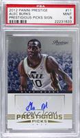 Alec Burks [PSA 9 MINT]