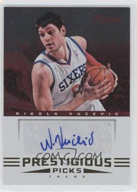 2012-13 Prestige - Prestigious Picks Signatures #15 - Nikola Vucevic