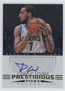 2012-13 Prestige - Prestigious Picks Signatures #2 - Derrick Williams