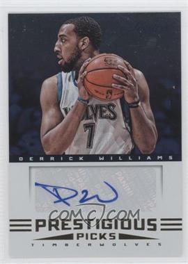 2012-13 Prestige - Prestigious Picks Signatures #2 - Derrick Williams