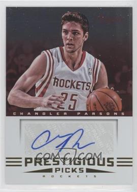 2012-13 Prestige - Prestigious Picks Signatures #32 - Chandler Parsons