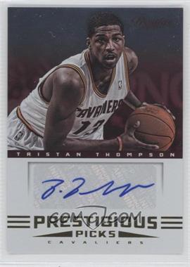2012-13 Prestige - Prestigious Picks Signatures #4 - Tristan Thompson