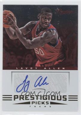 2012-13 Prestige - Prestigious Picks Signatures #42 - Lavoy Allen