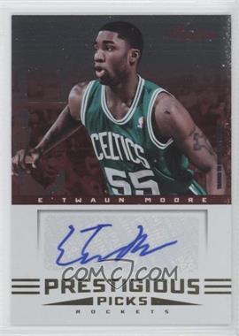 2012-13 Prestige - Prestigious Picks Signatures #43 - E'Twaun Moore