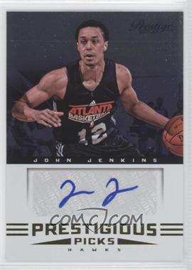 2012-13 Prestige - Prestigious Picks Signatures #67 - John Jenkins