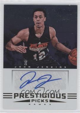 2012-13 Prestige - Prestigious Picks Signatures #67 - John Jenkins