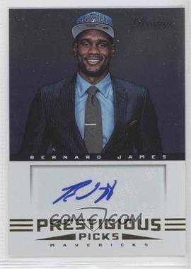 2012-13 Prestige - Prestigious Picks Signatures #75 - Bernard James