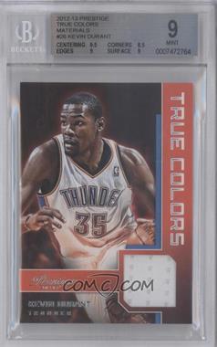 2012-13 Prestige - True Colors Materials #26 - Kevin Durant [BGS 9 MINT]