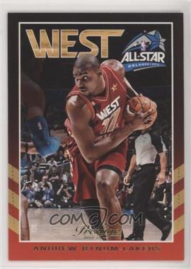 2012-13 Prestige - West All-Stars #3 - Andrew Bynum