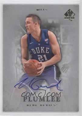 2012-13 SP Authentic - [Base] - Autographs #29 - Miles Plumlee