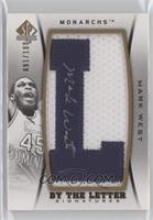 Mark West (Letter L) #/100