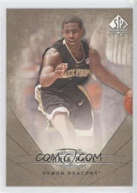 2012-13 SP Authentic - Canvas Collection - Gold #CC-34 - Chris Paul