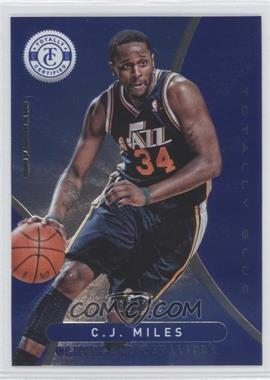 2012-13 Totally Certified - [Base] - Totally Blue #144 - C.J. Miles /299