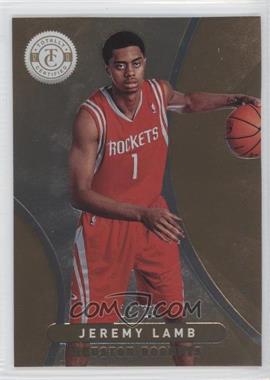 2012-13 Totally Certified - [Base] - Totally Gold #179 - Jeremy Lamb /25