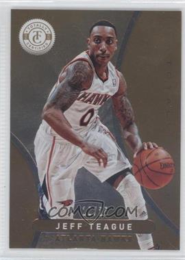 2012-13 Totally Certified - [Base] - Totally Gold #185 - Jeff Teague /25