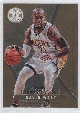 2012-13 Totally Certified - [Base] - Totally Gold #198 - David West /25