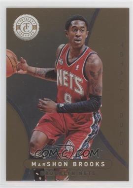 2012-13 Totally Certified - [Base] - Totally Gold #214 - MarShon Brooks /25